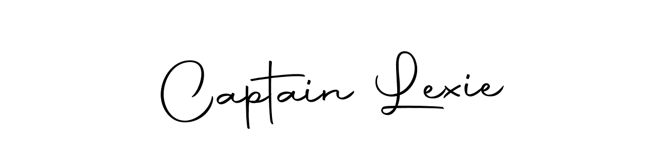 Similarly Autography-DOLnW is the best handwritten signature design. Signature creator online .You can use it as an online autograph creator for name Captain Lexie. Captain Lexie signature style 10 images and pictures png