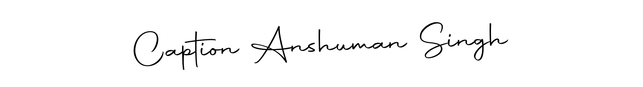 Design your own signature with our free online signature maker. With this signature software, you can create a handwritten (Autography-DOLnW) signature for name Caption Anshuman Singh. Caption Anshuman Singh signature style 10 images and pictures png