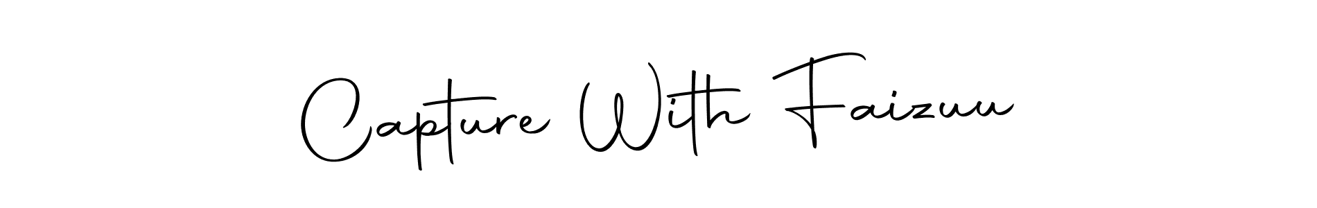 Here are the top 10 professional signature styles for the name Capture With Faizuu. These are the best autograph styles you can use for your name. Capture With Faizuu signature style 10 images and pictures png