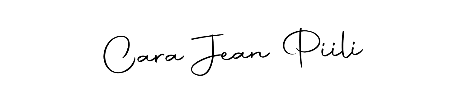 Cara Jean Piili stylish signature style. Best Handwritten Sign (Autography-DOLnW) for my name. Handwritten Signature Collection Ideas for my name Cara Jean Piili. Cara Jean Piili signature style 10 images and pictures png