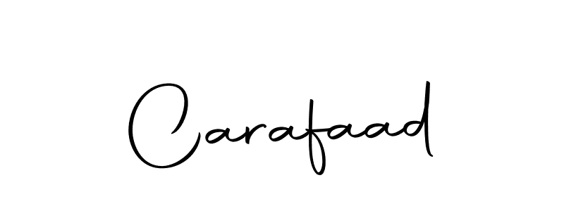 Design your own signature with our free online signature maker. With this signature software, you can create a handwritten (Autography-DOLnW) signature for name Carafaad. Carafaad signature style 10 images and pictures png