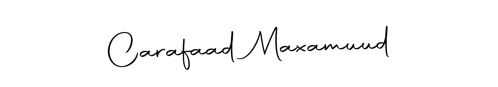 You can use this online signature creator to create a handwritten signature for the name Carafaad Maxamuud. This is the best online autograph maker. Carafaad Maxamuud signature style 10 images and pictures png