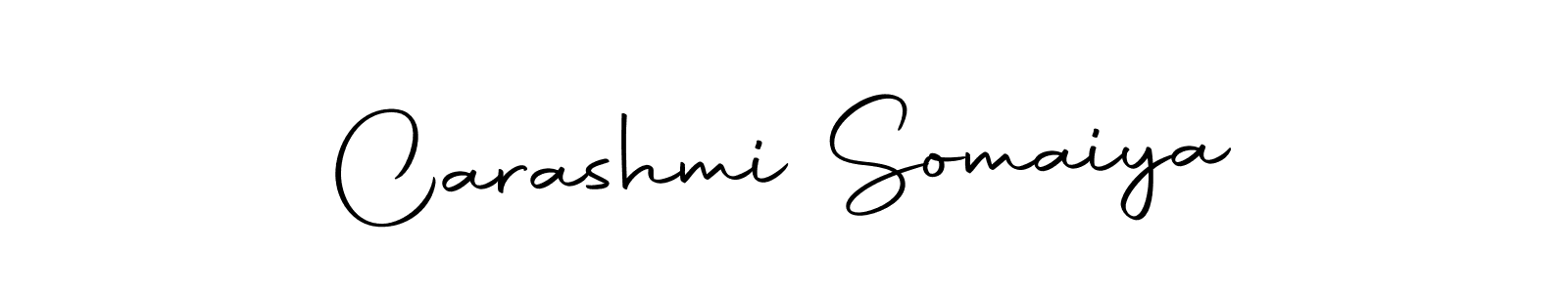You should practise on your own different ways (Autography-DOLnW) to write your name (Carashmi Somaiya) in signature. don't let someone else do it for you. Carashmi Somaiya signature style 10 images and pictures png