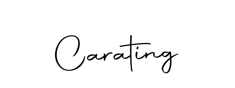 The best way (Autography-DOLnW) to make a short signature is to pick only two or three words in your name. The name Carating include a total of six letters. For converting this name. Carating signature style 10 images and pictures png