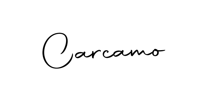 Make a beautiful signature design for name Carcamo. With this signature (Autography-DOLnW) style, you can create a handwritten signature for free. Carcamo signature style 10 images and pictures png