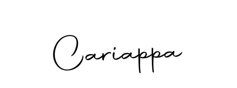 Make a beautiful signature design for name Cariappa. Use this online signature maker to create a handwritten signature for free. Cariappa signature style 10 images and pictures png