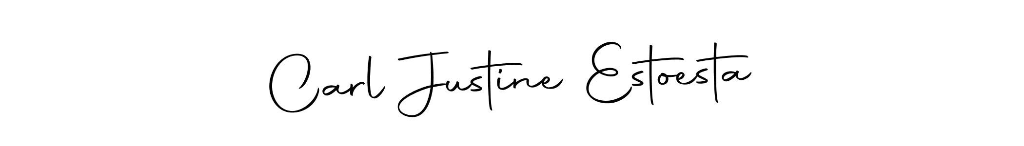 Also we have Carl Justine Estoesta name is the best signature style. Create professional handwritten signature collection using Autography-DOLnW autograph style. Carl Justine Estoesta signature style 10 images and pictures png