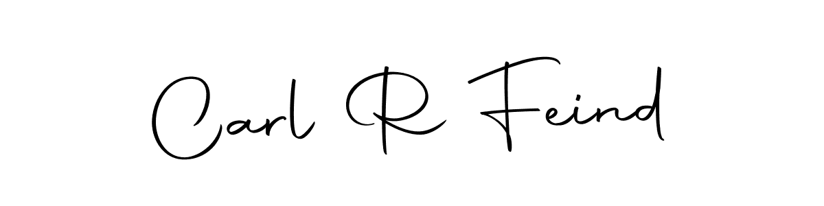Create a beautiful signature design for name Carl R Feind. With this signature (Autography-DOLnW) fonts, you can make a handwritten signature for free. Carl R Feind signature style 10 images and pictures png