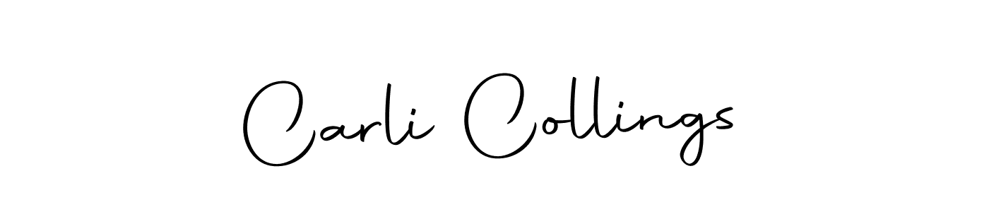 Make a short Carli Collings signature style. Manage your documents anywhere anytime using Autography-DOLnW. Create and add eSignatures, submit forms, share and send files easily. Carli Collings signature style 10 images and pictures png