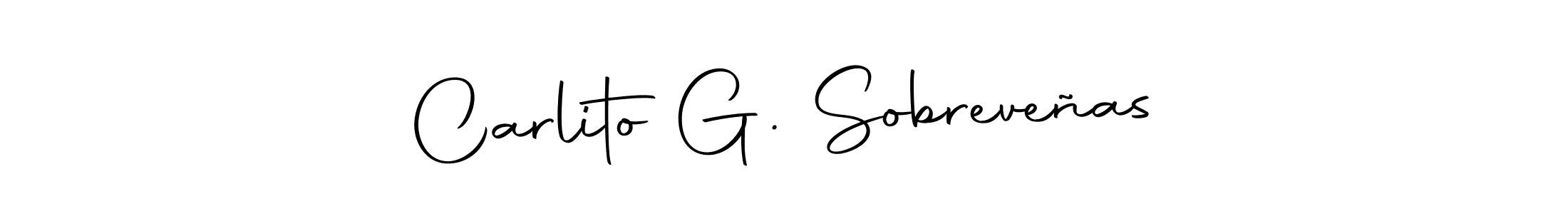 This is the best signature style for the Carlito G. Sobreveñas name. Also you like these signature font (Autography-DOLnW). Mix name signature. Carlito G. Sobreveñas signature style 10 images and pictures png