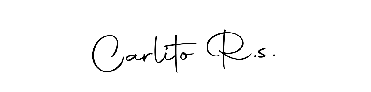 It looks lik you need a new signature style for name Carlito R.s.. Design unique handwritten (Autography-DOLnW) signature with our free signature maker in just a few clicks. Carlito R.s. signature style 10 images and pictures png