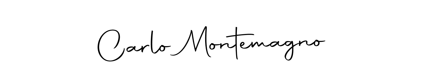 Create a beautiful signature design for name Carlo Montemagno. With this signature (Autography-DOLnW) fonts, you can make a handwritten signature for free. Carlo Montemagno signature style 10 images and pictures png