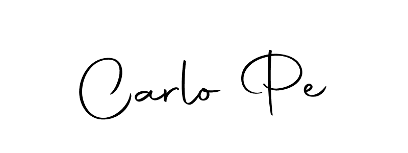 Carlo Pe stylish signature style. Best Handwritten Sign (Autography-DOLnW) for my name. Handwritten Signature Collection Ideas for my name Carlo Pe. Carlo Pe signature style 10 images and pictures png