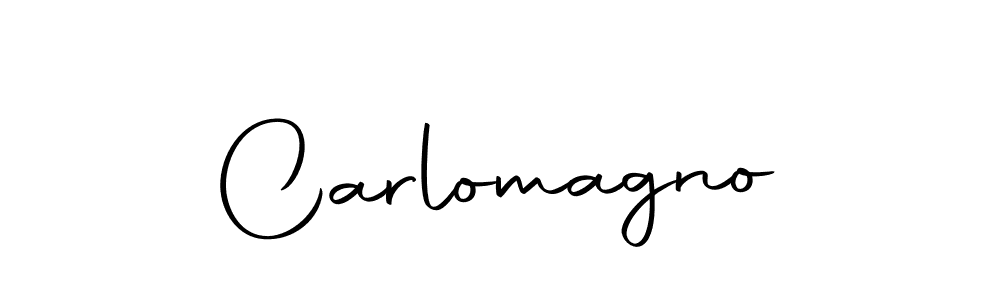 Carlomagno stylish signature style. Best Handwritten Sign (Autography-DOLnW) for my name. Handwritten Signature Collection Ideas for my name Carlomagno. Carlomagno signature style 10 images and pictures png