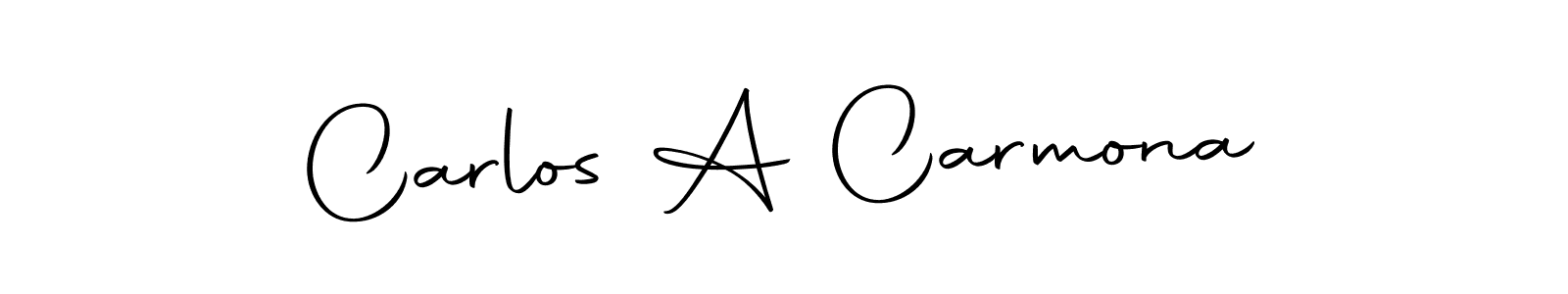 Make a beautiful signature design for name Carlos A Carmona. With this signature (Autography-DOLnW) style, you can create a handwritten signature for free. Carlos A Carmona signature style 10 images and pictures png