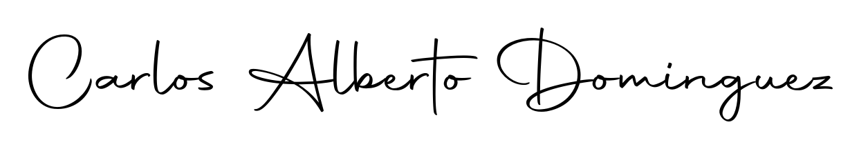 A dynamic signature style for Carlos Alberto Dominguez using Autography-DOLnW script. Designed to look authentic, handwritten, and professional. Carlos Alberto Dominguez signature style 10 images and pictures png