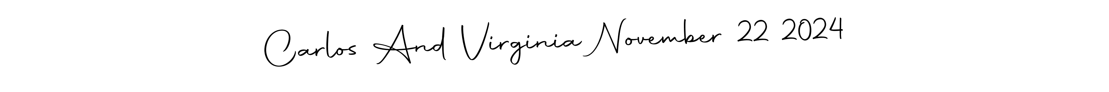 You can use this online signature creator to create a handwritten signature for the name Carlos And Virginia November 22 2024. This is the best online autograph maker. Carlos And Virginia November 22 2024 signature style 10 images and pictures png