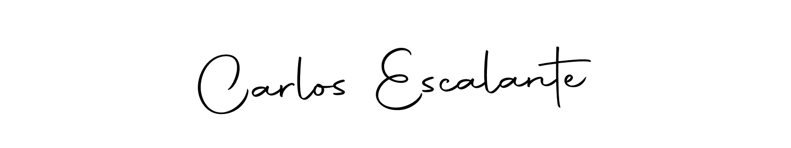 Make a beautiful signature design for name Carlos Escalante. With this signature (Autography-DOLnW) style, you can create a handwritten signature for free. Carlos Escalante signature style 10 images and pictures png