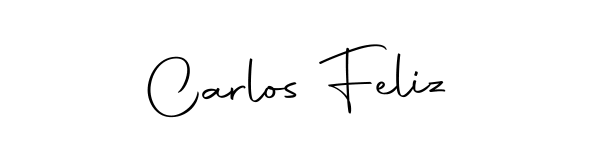 You should practise on your own different ways (Autography-DOLnW) to write your name (Carlos Feliz) in signature. don't let someone else do it for you. Carlos Feliz signature style 10 images and pictures png