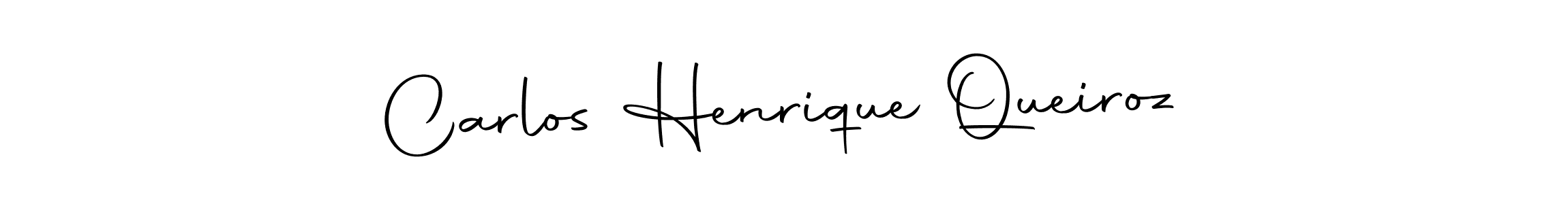 How to make Carlos Henrique Queiroz name signature. Use Autography-DOLnW style for creating short signs online. This is the latest handwritten sign. Carlos Henrique Queiroz signature style 10 images and pictures png