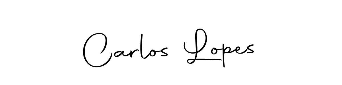 Also we have Carlos Lopes name is the best signature style. Create professional handwritten signature collection using Autography-DOLnW autograph style. Carlos Lopes signature style 10 images and pictures png