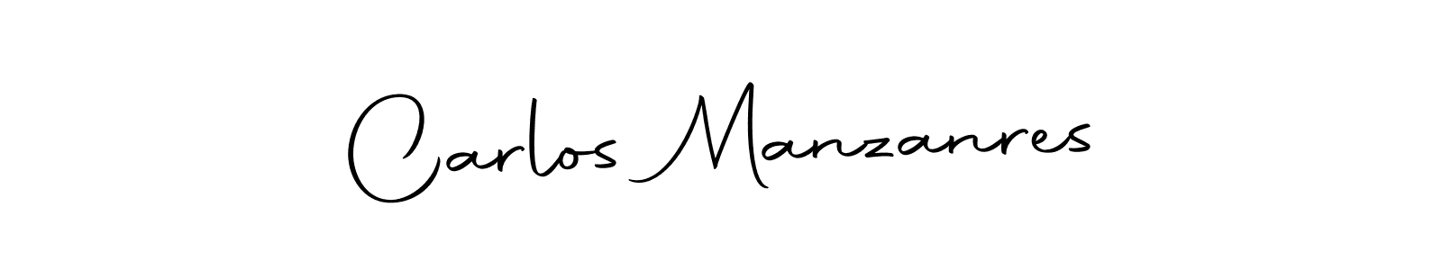 Make a beautiful signature design for name Carlos Manzanres. With this signature (Autography-DOLnW) style, you can create a handwritten signature for free. Carlos Manzanres signature style 10 images and pictures png