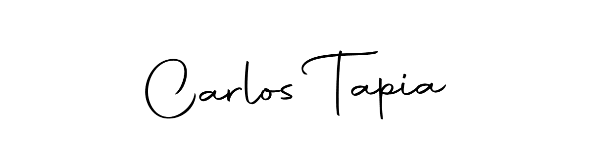 Use a signature maker to create a handwritten signature online. With this signature software, you can design (Autography-DOLnW) your own signature for name Carlos Tapia. Carlos Tapia signature style 10 images and pictures png