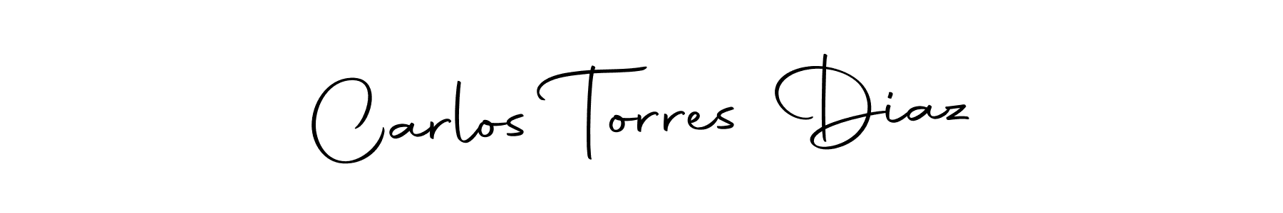 Design your own signature with our free online signature maker. With this signature software, you can create a handwritten (Autography-DOLnW) signature for name Carlos Torres Diaz. Carlos Torres Diaz signature style 10 images and pictures png