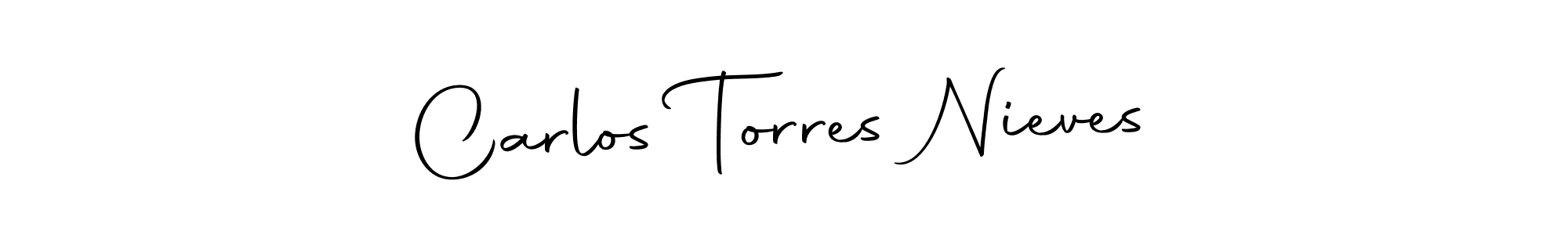 Autography-DOLnW is a professional signature style that is perfect for those who want to add a touch of class to their signature. It is also a great choice for those who want to make their signature more unique. Get Carlos Torres Nieves name to fancy signature for free. Carlos Torres Nieves signature style 10 images and pictures png