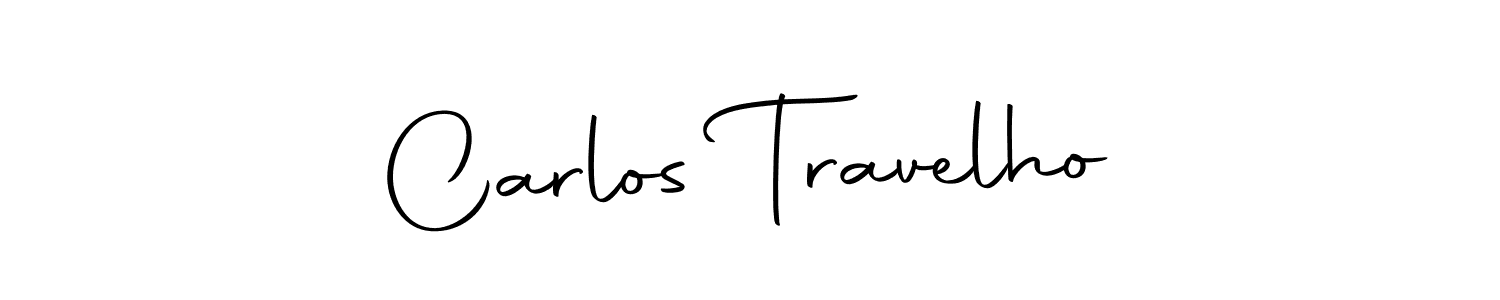 Make a beautiful signature design for name Carlos Travelho. With this signature (Autography-DOLnW) style, you can create a handwritten signature for free. Carlos Travelho signature style 10 images and pictures png