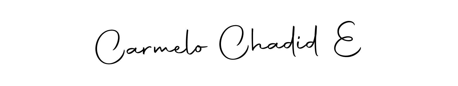 See photos of Carmelo Chadid E official signature by Spectra . Check more albums & portfolios. Read reviews & check more about Autography-DOLnW font. Carmelo Chadid E signature style 10 images and pictures png