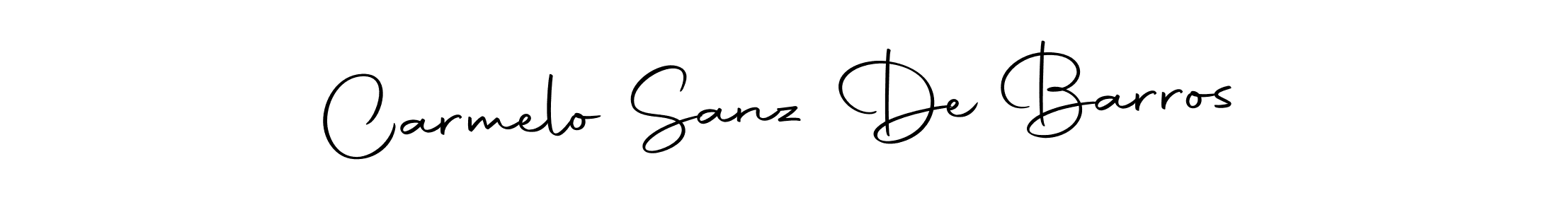It looks lik you need a new signature style for name Carmelo Sanz De Barros. Design unique handwritten (Autography-DOLnW) signature with our free signature maker in just a few clicks. Carmelo Sanz De Barros signature style 10 images and pictures png