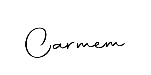 Carmem stylish signature style. Best Handwritten Sign (Autography-DOLnW) for my name. Handwritten Signature Collection Ideas for my name Carmem. Carmem signature style 10 images and pictures png