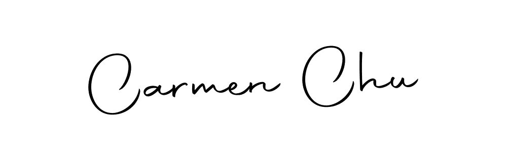 Carmen Chu stylish signature style. Best Handwritten Sign (Autography-DOLnW) for my name. Handwritten Signature Collection Ideas for my name Carmen Chu. Carmen Chu signature style 10 images and pictures png