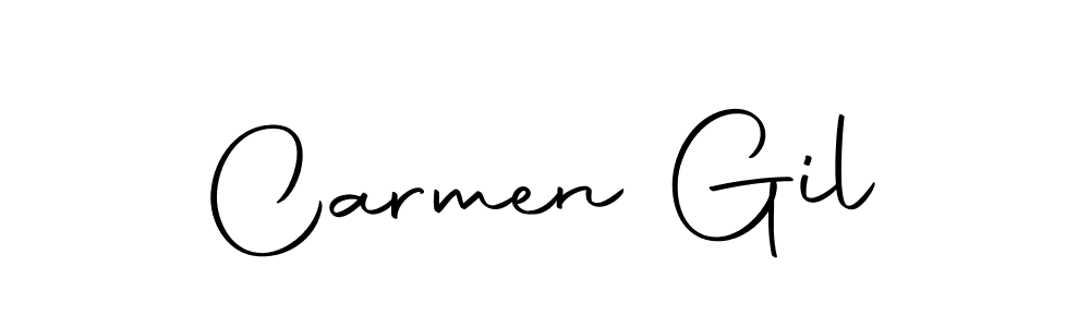 Also we have Carmen Gil name is the best signature style. Create professional handwritten signature collection using Autography-DOLnW autograph style. Carmen Gil signature style 10 images and pictures png