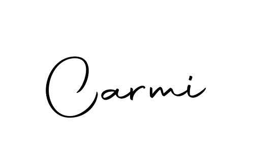 The best way (Autography-DOLnW) to make a short signature is to pick only two or three words in your name. The name Carmi include a total of six letters. For converting this name. Carmi signature style 10 images and pictures png