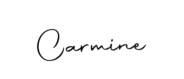 How to make Carmine signature? Autography-DOLnW is a professional autograph style. Create handwritten signature for Carmine name. Carmine signature style 10 images and pictures png