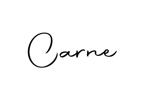 Use a signature maker to create a handwritten signature online. With this signature software, you can design (Autography-DOLnW) your own signature for name Carne. Carne signature style 10 images and pictures png