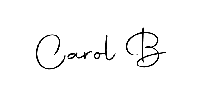 The best way (Autography-DOLnW) to make a short signature is to pick only two or three words in your name. The name Carol B include a total of six letters. For converting this name. Carol B signature style 10 images and pictures png