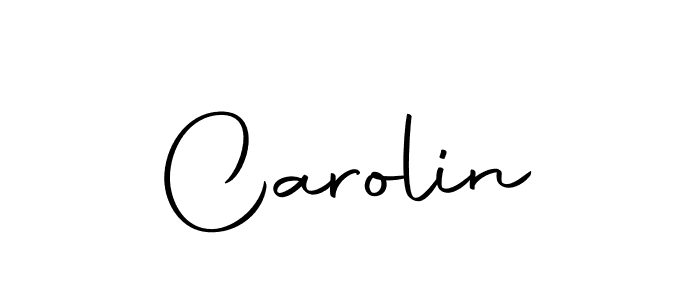 Make a beautiful signature design for name Carolin. With this signature (Autography-DOLnW) style, you can create a handwritten signature for free. Carolin signature style 10 images and pictures png