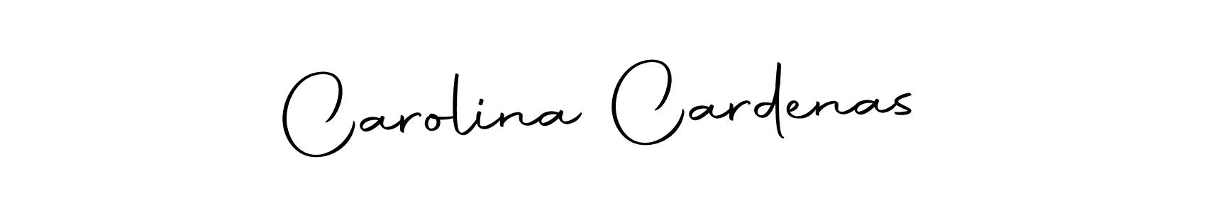 Design your own signature with our free online signature maker. With this signature software, you can create a handwritten (Autography-DOLnW) signature for name Carolina Cardenas. Carolina Cardenas signature style 10 images and pictures png