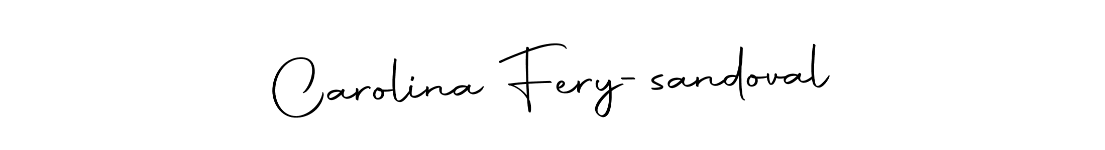 if you are searching for the best signature style for your name Carolina Fery-sandoval. so please give up your signature search. here we have designed multiple signature styles  using Autography-DOLnW. Carolina Fery-sandoval signature style 10 images and pictures png