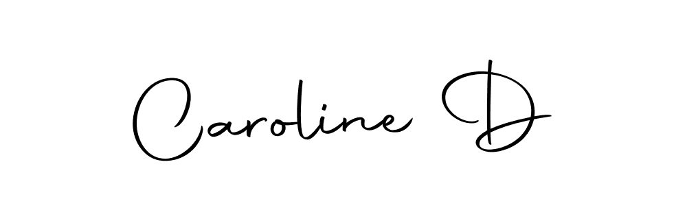You should practise on your own different ways (Autography-DOLnW) to write your name (Caroline D) in signature. don't let someone else do it for you. Caroline D signature style 10 images and pictures png