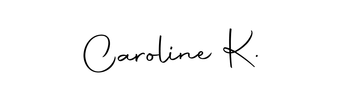 See photos of Caroline K. official signature by Spectra . Check more albums & portfolios. Read reviews & check more about Autography-DOLnW font. Caroline K. signature style 10 images and pictures png