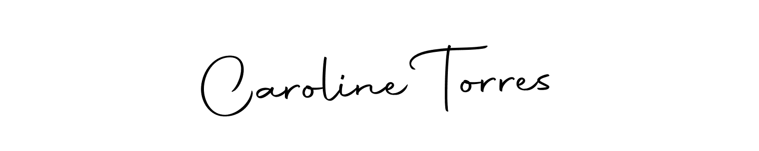 Make a beautiful signature design for name Caroline Torres. Use this online signature maker to create a handwritten signature for free. Caroline Torres signature style 10 images and pictures png