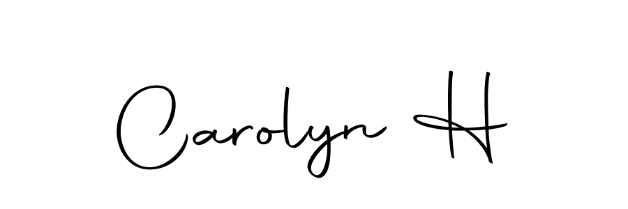 This is the best signature style for the Carolyn H name. Also you like these signature font (Autography-DOLnW). Mix name signature. Carolyn H signature style 10 images and pictures png