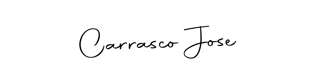 How to make Carrasco Jose name signature. Use Autography-DOLnW style for creating short signs online. This is the latest handwritten sign. Carrasco Jose signature style 10 images and pictures png