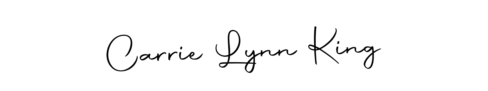Also we have Carrie Lynn King name is the best signature style. Create professional handwritten signature collection using Autography-DOLnW autograph style. Carrie Lynn King signature style 10 images and pictures png