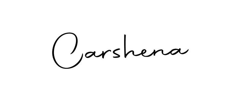 How to make Carshena name signature. Use Autography-DOLnW style for creating short signs online. This is the latest handwritten sign. Carshena signature style 10 images and pictures png