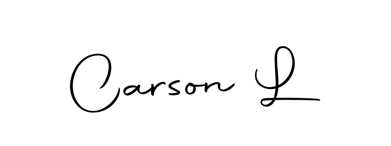 if you are searching for the best signature style for your name Carson L. so please give up your signature search. here we have designed multiple signature styles  using Autography-DOLnW. Carson L signature style 10 images and pictures png